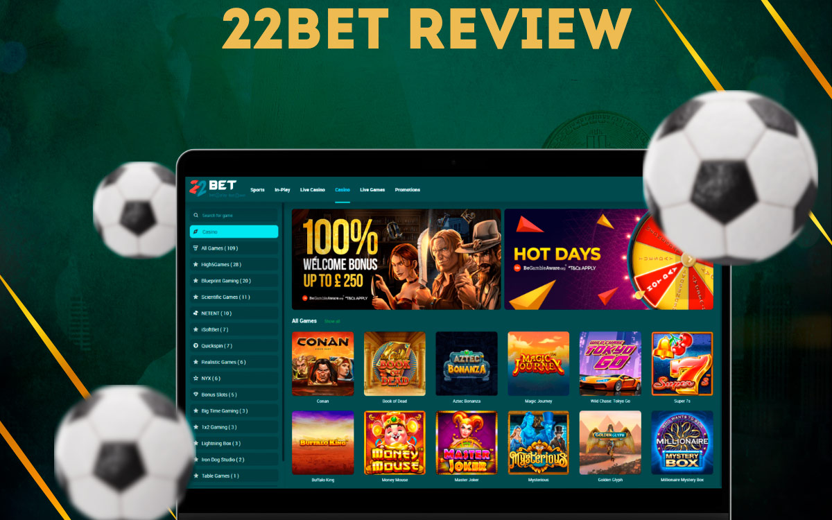 22bet sports betting website